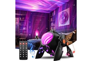 YOVAKO Star Projector Galaxy Light, Galaxy Projector for Bedroom, Northern Lights Aurora Projector with 29 Light Effects, Timer and Remote Control, LED Night Light for Kids, Adults, Gift, Party