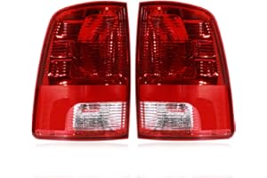 Tail lights Assembly Compatible with 2009-2018 Ram 1500 2500 3500 OE Style Rear Light Taillights Replacement for 55277415AD 5