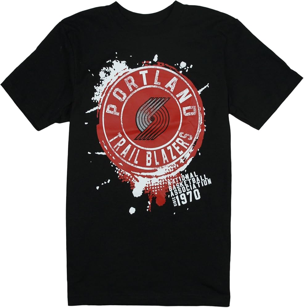 Outerstuff Portland Trail Blazers Nba Big Vintage Tee Black Shirts | Minaze