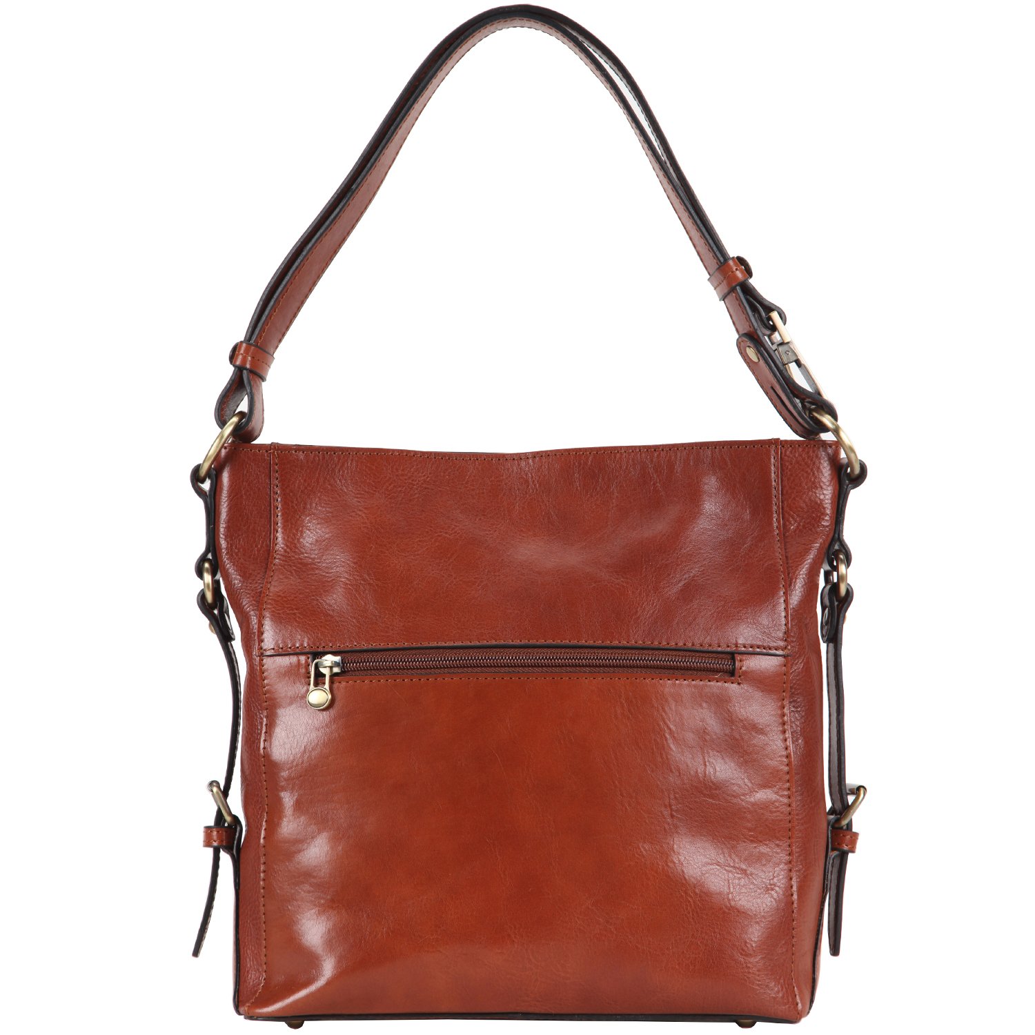 Banuce Women Vintage Italian Leather Hobo Handbag Shoulder Bag