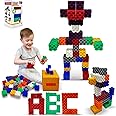 Mindoys Building Blocks for Kids - 48 PCS STEM Educational Building Blocks for Toddlers and Kids Ages 3 to 9+ | Creative & Fun Building Toys for Kids, Boys and Girls-Ideal Christmas or Birthday Gift