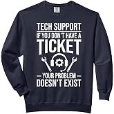 Tech Support Joke Tech Hotline Technical Support Engineer Comfort Colors Adult Sweatshirt