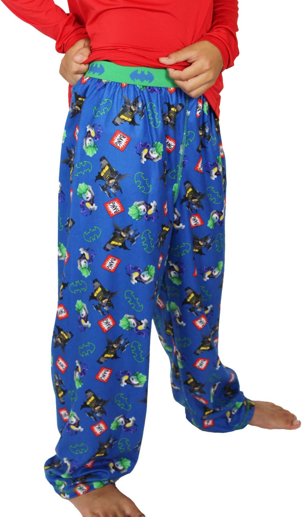 LEGO Batman Boys Flannel Lounge Pajama Pants
