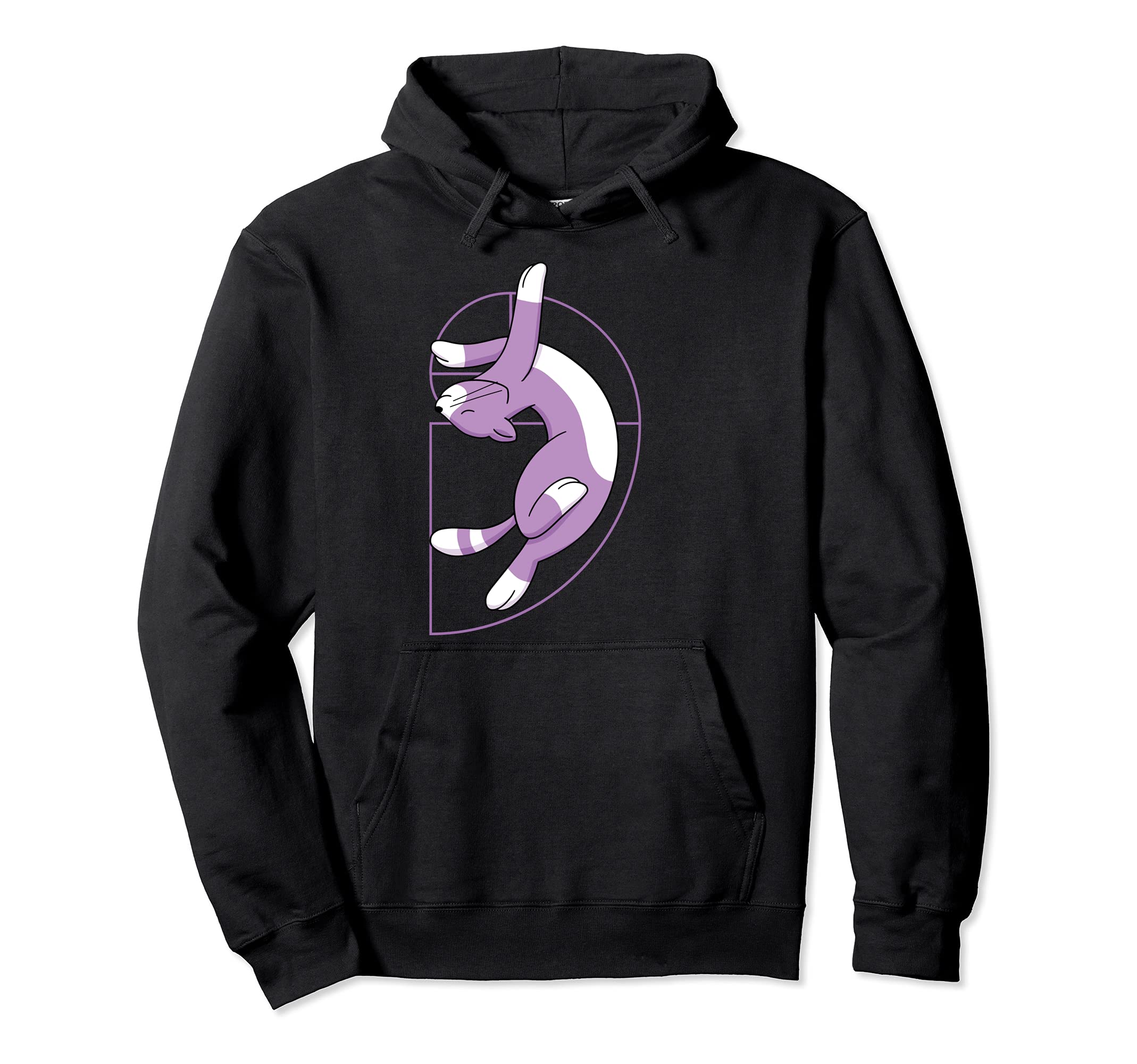 Cat Jumping Pet Jump Leap Dancing Dance Pullover Hoodie