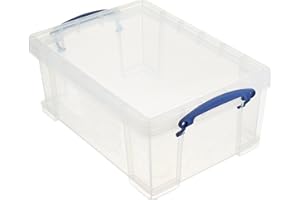 REALLY USEFUL BOX Really Useful 9.0 Liter Box, Clear