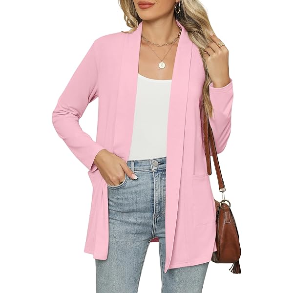 Cárdigan Largo De Mujer Con Botones - Ligero, Transpirable, Ideal Para Verano Y Capas De Temporada