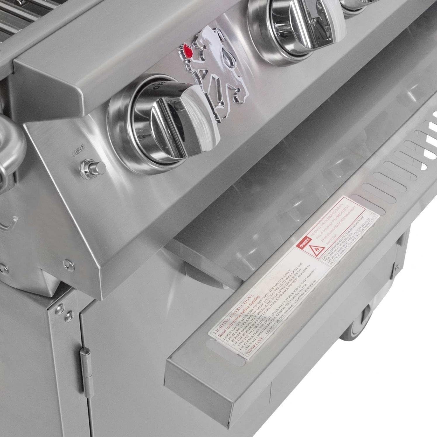 review Lion 32-Inch Gas Grill - L75000 Stainless Steel Freestanding Natural Gas