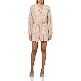 GUESS womens Long Sleeve Michela Embroidered Romper