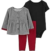 Carter's baby-girls 3-piece Layette Set