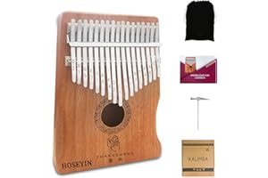 HOSEYIN Kalimba Mini 8 Key Thumb Piano,Instruments for Kids and Beginners, Music Lover Birthday Gifts (HM17)