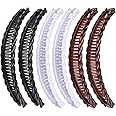 Youme Vintage Large Banana Clips for Women - Thick Hair Combs Barrettes