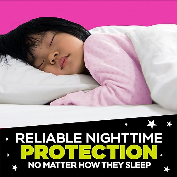 NINJAMAS GIRLS BEDWETTING NIGHTTIME UNDERWEAR – SIZE S/M (38-70 LBS), 14 COUNT, OVERNIGHT PROTECTION, ULTRA ABSORBENT, HYPOALLERGENIC