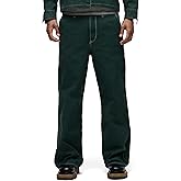 HUDSON Men's Luca Relaxed Fit Wide Leg Carpenter Pant