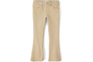 The Children's Place Girls' Uniform Ponte Flare Leg Pants