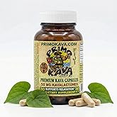 Kava Capsules | Authentic Kava Kava from Fiji | Fast Acting Kava Extract | 50mg of Kavalactones | Adaptogenic Experience | Certified 3rd Party Testing | 30 Count