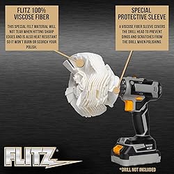 Flitz Buff Ball w/ 1.76oz Metal Polish Paste - 5in