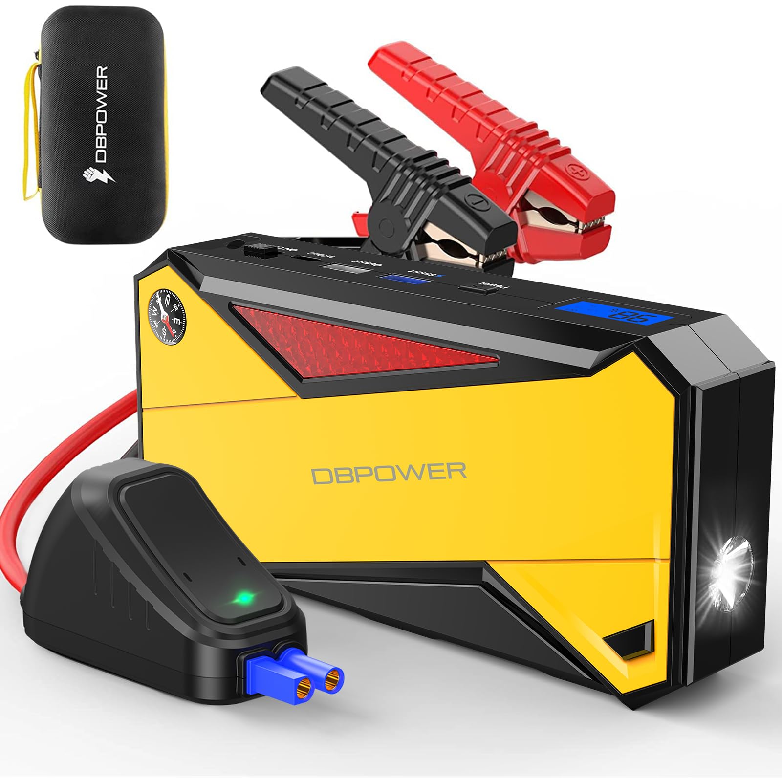 DBPOWER 800A 18000mAh Portable Car Jump Starter