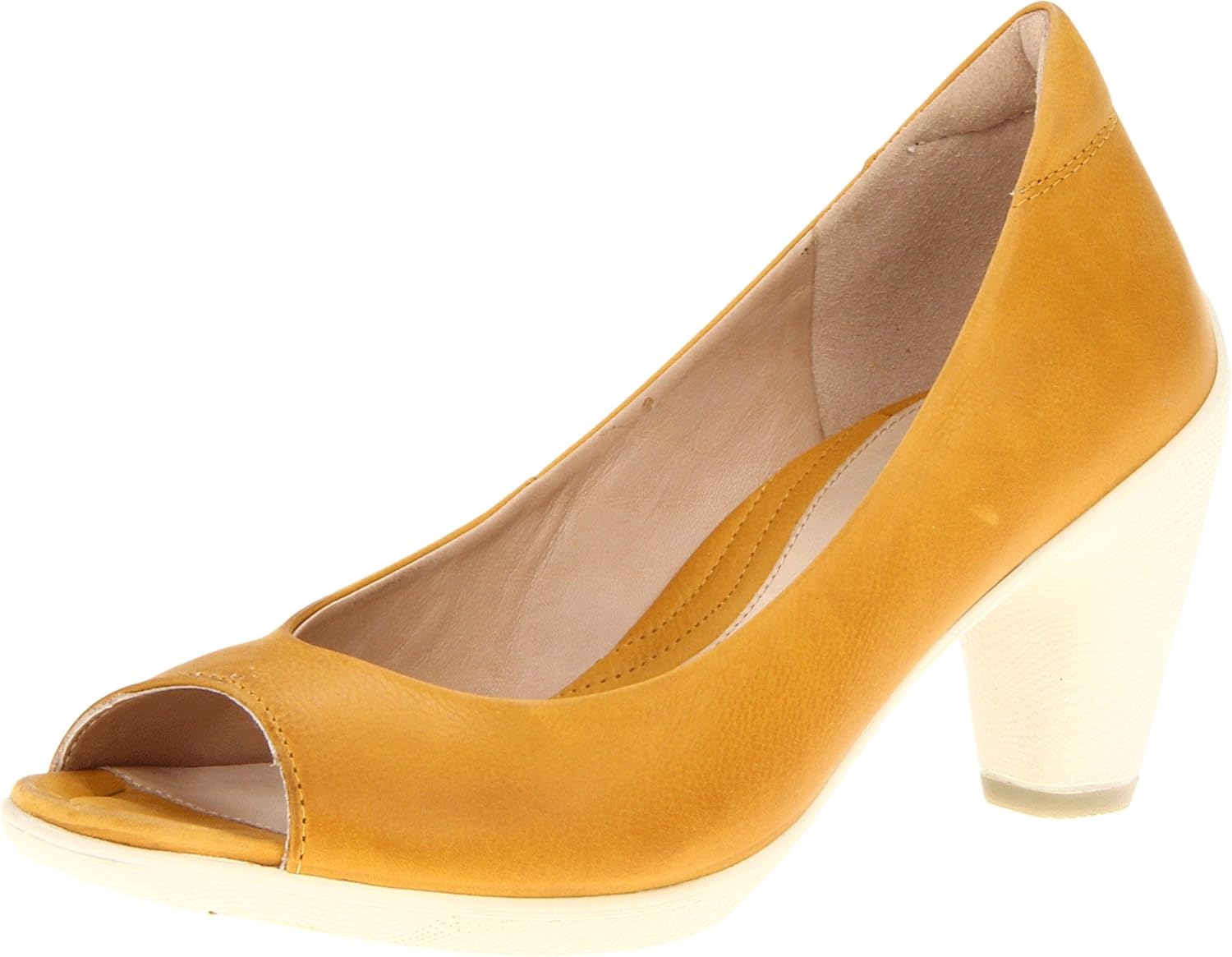 ecco pumps womens yellow