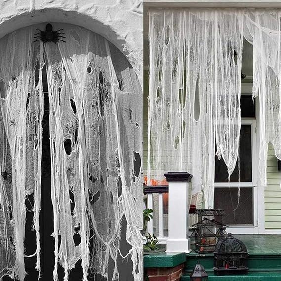 N / A Decor Accessories Halloween Gauze Decoration SuperSize Creepy