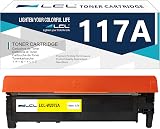 LCL Compatible Yellow 117A W2072A Toner for HP Color Laser MFP 179fnw 178nw view 1