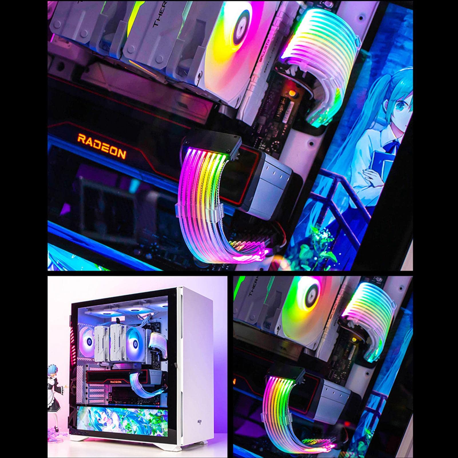 Mua RGB Power Cable, RGB Cable Extension Power Sleeve Cable, LED Light ...