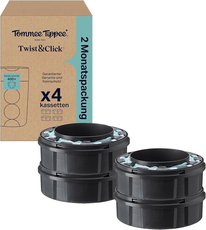 Twist & Click Advanced Windeleimer Original-Nachfüllkassetten, Exklusivpackung mit 4, je 10,5 Meter, einfaches, preiswertes Nachfüllen, 4 X 10,5 m (Packung kann variieren)