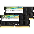Silicon Power DDR5 64GB (2x32GB) 4800MHz (PC5-38400) 262-pin CL40 1.1V SODIMM Non-ECC Laptop RAM Computer Memory SU064GBSVU480F22AB