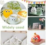 TOAOB 100pcs Self Adhesive Wiggle Googly Eyes 6mm to 35mm Craft Supplies view 6