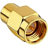 onelinkmore SMA Male 50 Ohm Terminator, DC-18GHz, 1W, RF Test Connector | 50-ohm SMA male termination load for compatible RF test equipment; verify frequency, power and DC requirements.