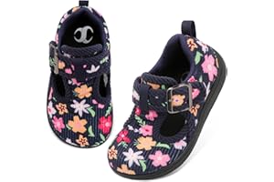 SCURTAIN Toddler Slippers Girl Boy House Shoes Baby Moccasins Slippers Comfy Indoor Outdoor Barefoot Walking Shoes