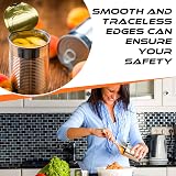 Wellehomi Can Opener Manual Heavy Duty Stainless Steel with Magnet view 8