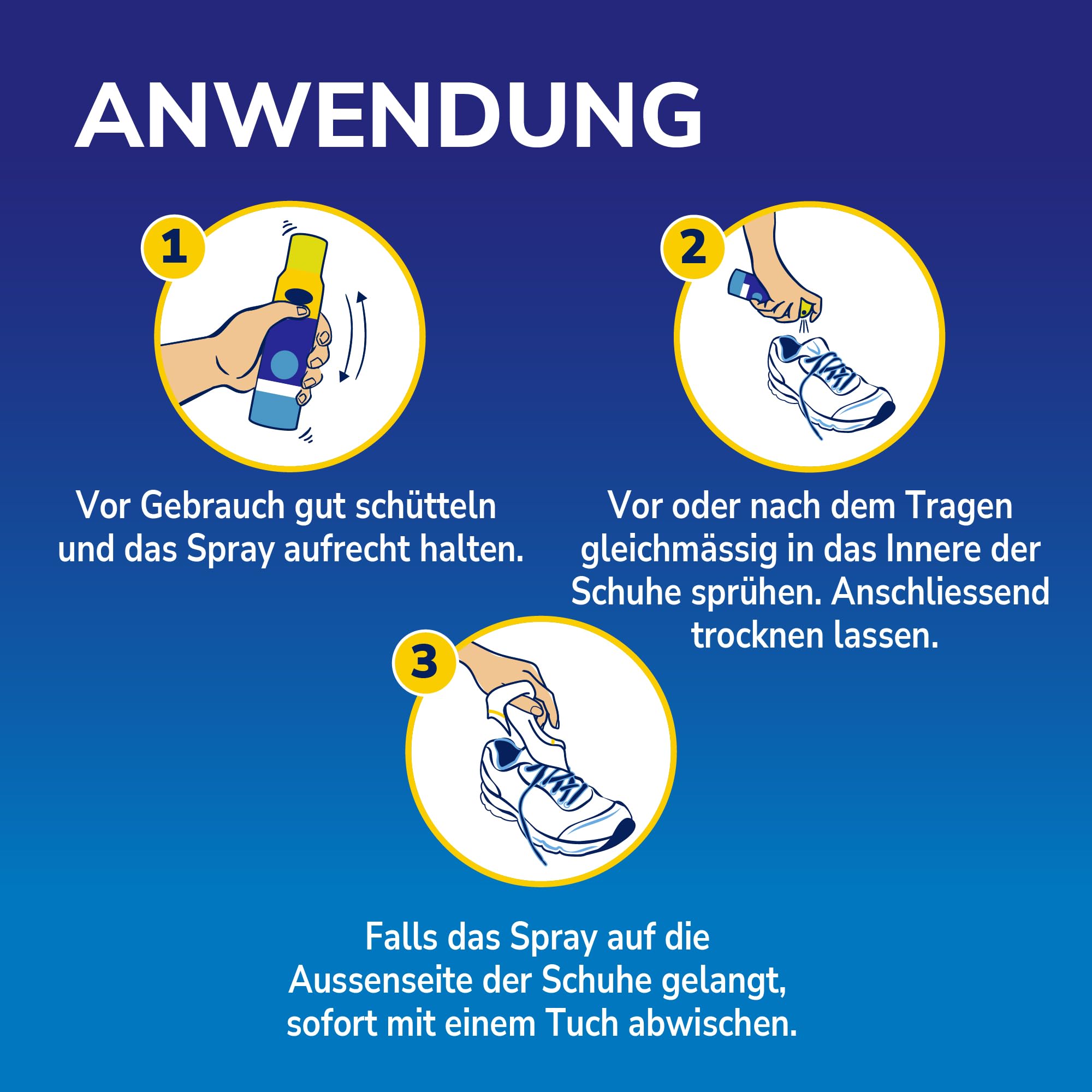 Scholl Fresh Step Antiperspirant Foot Deodorant, Foot Spray