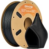 ERYONE ASA Carbon Fiber Filament 1.75mm UV&amp;Weather Resistant, ASA 3D Printing Filament Perfect for Printing Outdoor Functional Parts, 1kg (2.2 lbs)/Spool, Black