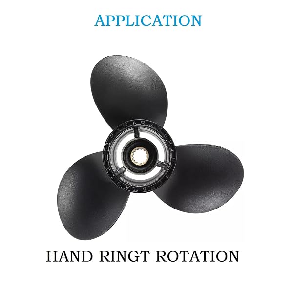 MARKGOO PROPELLER 11 1/2 X 10 PITCH WITH HUB KIT FOR SUZUKI OUTBOARD 35 40 50 55 60 65 HP BOAT MOTOR ENGINE PARTS 3 BLADE ALUMINUM PROP 11.5 X 10 RH 13 SPLINE TOOTH 58100-88LD0-019