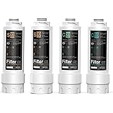 Frizzlife SKP-HF Replacement Housing Kits (4 Pack) With Filter Cartridges Inside for SK99 and SP99 Under Sink Water Filter System