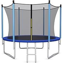 Amazon.com : GYMAX Trampoline, 8FT 10FT 12FT 14FT 15FT 16FT