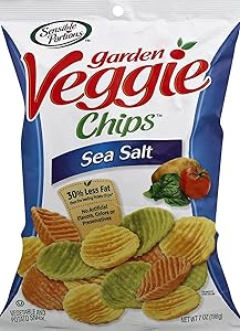 Sensible Portions Garden Veggie Chips, Sea Salt, 7 oz