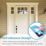 Vicloon 3D Door Numbers 3 Inch Self-Adhesive Waterproof Silver view 3
