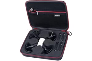 Smatree 3.6L Carry Case Compatible for DJI Tello Drone with 4 Tello Flight Batteries(Tello Drone and 4 Tello Flight Batteries is not Included)