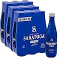 Saratoga Spring Water Bottles, 18 Pack - Still Bottled Water with Naturally Occurring Minerals - Recycled PET Plastic Bottles - 16 Fl Oz