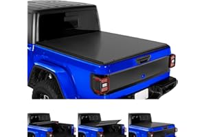 Tyger Auto T3 Soft Tri-fold Truck Bed Tonneau Cover Compatible with 2020-2025 Jeep Gladiator JT | 5' (60") Bed | TG-BC3J1060