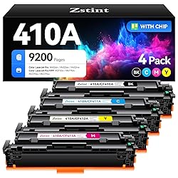 410A Toner Cartridge set 4-Pack Replacement for HP