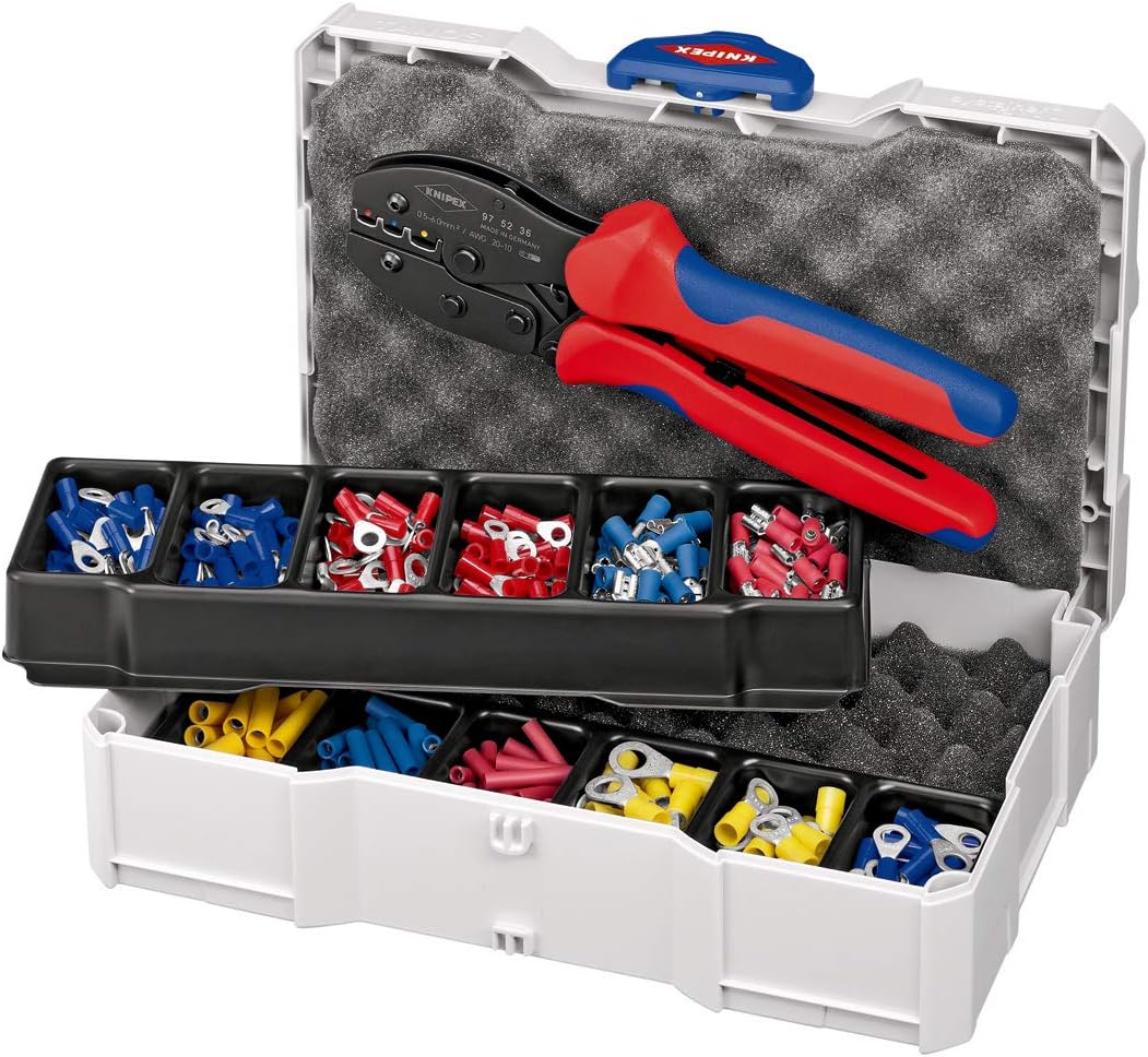 Knipex Automatska Klešta Za Skidanje Izolacije Samopodešavajuća Klešta Za Hilzne U Tanos Mini Systainerr Plasticnoj Kutiji Sa Izolovanim Hilznama 97 90 10 Cena 19422256