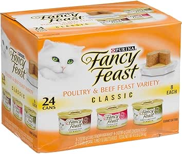 Amazon.com: Fancy Feast Classic Poultry & Beef Feast 30 ...