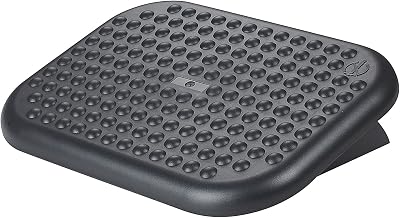 Q-Connect Economy Footrest Tilt Action Platform 448x325mm Black KF17981