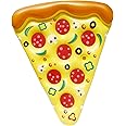 JOYIN Giant Inflatable Pizza Slice Pool Float, Fun Pool Floaties, Swim Party Toy, Summer Pool Raft (1 Pack), Extra Large with