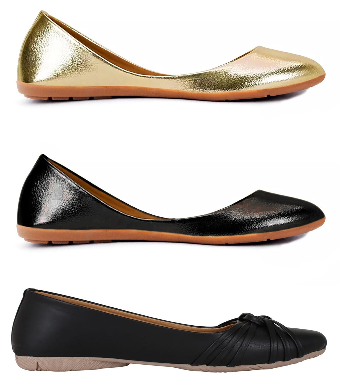 ziaula womens casual stylish bellies pack of 3