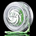 MAGICYOYO D1 GHZ Plastic Yoyo for Kids Beginners, Responsive Yoyo Professional for 2a Trick, Loop yo yo for Entry-Level Players (Glitter Crystal)