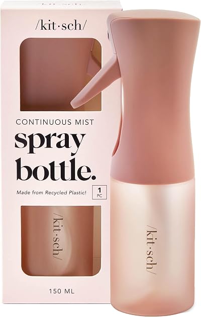 Kitsch Fine Mist Spray Bottle for Hair 150 ml Terracotta