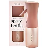 Kitsch Continuous Spray Bottle for Hair – Terracotta, 150ml | Fine Mister Spray Bottle & Water Spray Bottle – Recycled Hair S